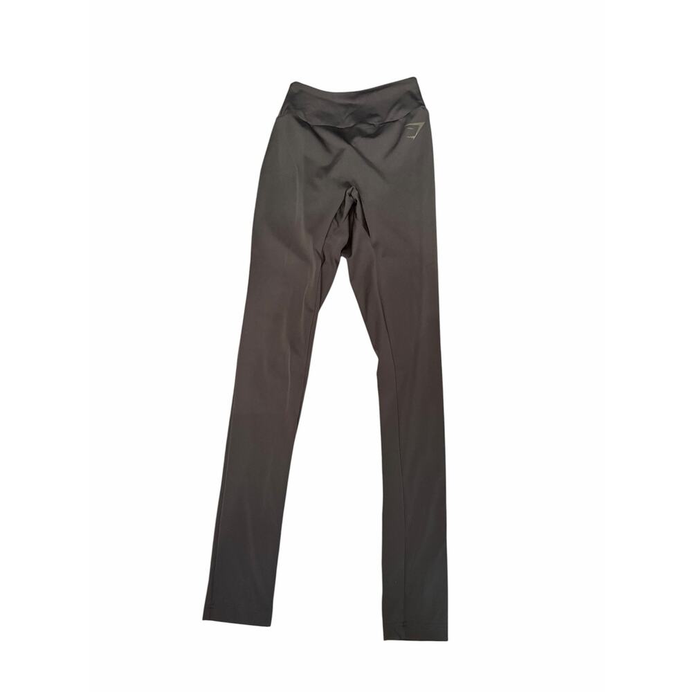 Gymshark Women's Power Regular Full Length Seamless Black Leggings Size XS